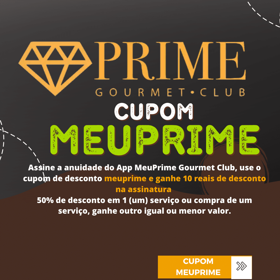 cupom de desconto prime gourmet use meuprime
