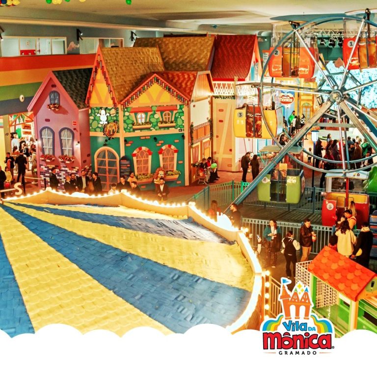 Foto real de Vila da Mônica Gramado
