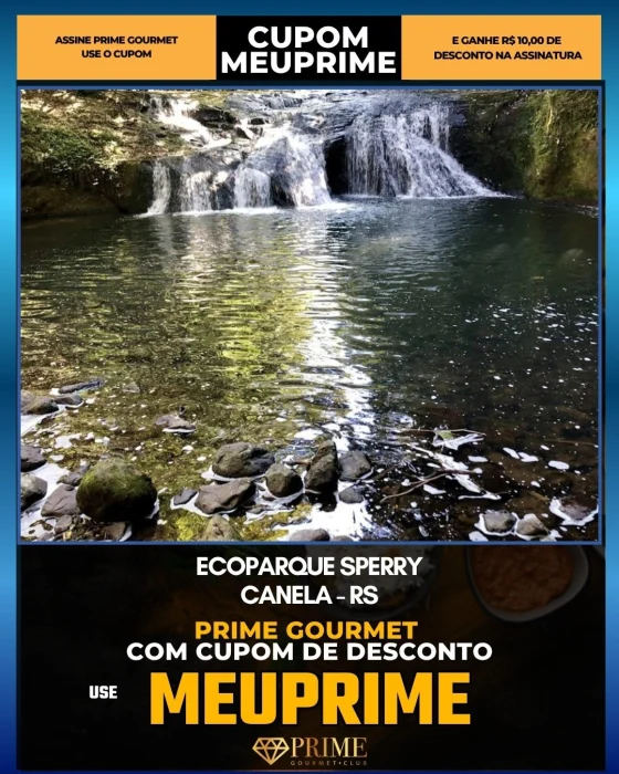 Ecoparque Sperry em Canela, RS - cupom Prime Gourmet MEUPRIME com R$10 de desconto
